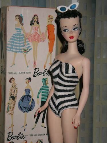 the very first barbie doll